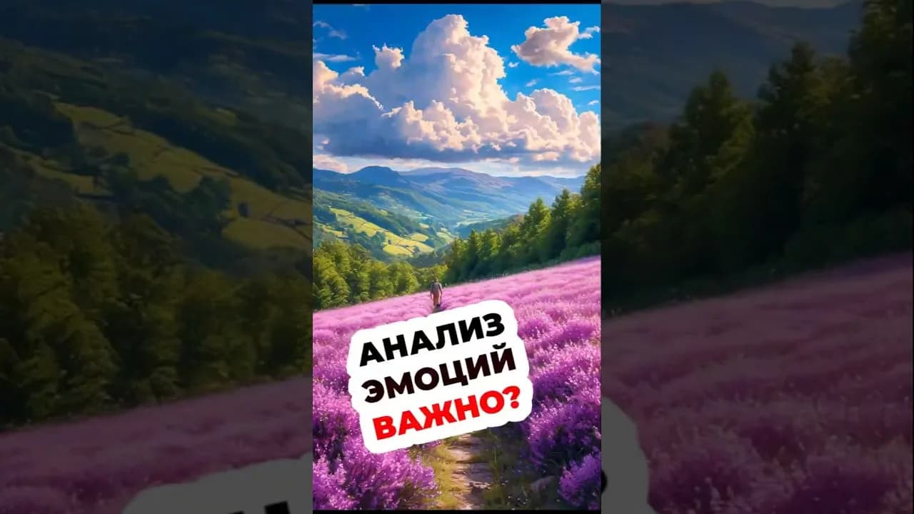 анализ эмоций важно? #психология #эмоции #анализ