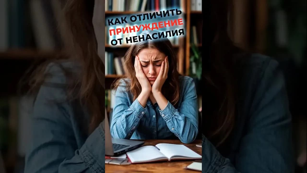 как отличить принуждение от ненасилия  #психология #сгм #копецкая #эмоции